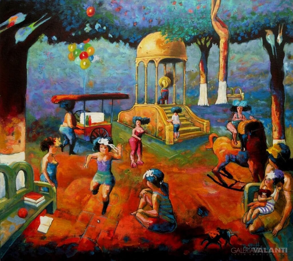 Parque con Kiosco