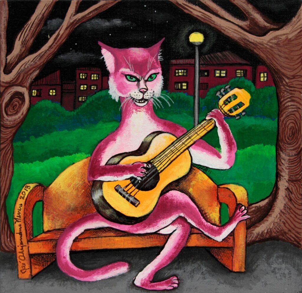 Gato Guitarrista