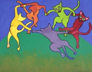 Homenaje a Matissé  Danza Catisseana