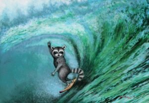 Mapache Surfo II