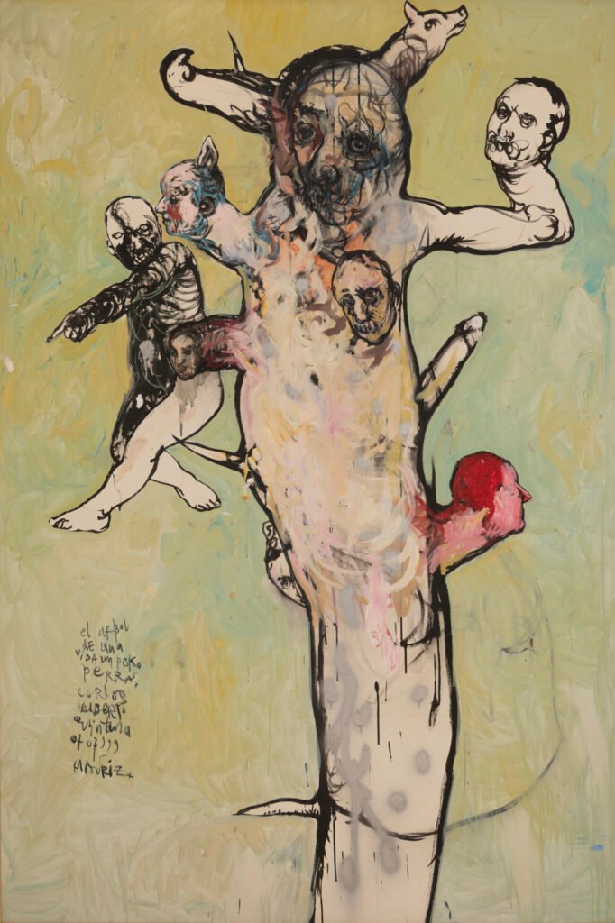 Arbol con cabezas Humanas