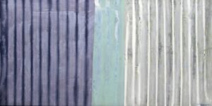Rayas Azules Blancas y Moradas