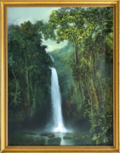 Catarata en bosque