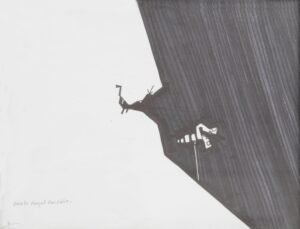 Boceto Angel Ausente II