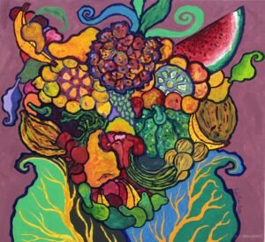 Gato Vegano (Arcimboldo)