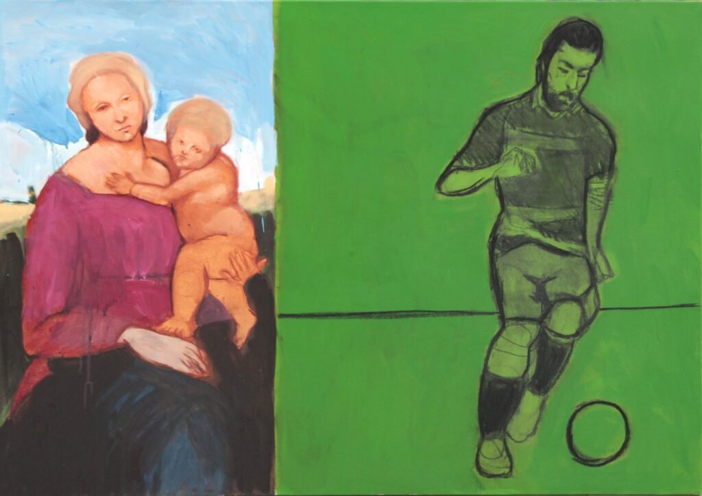 La Madonna, El Niño y El Futbolista