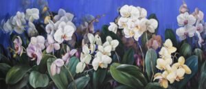 Phalaenopsis in Blue
