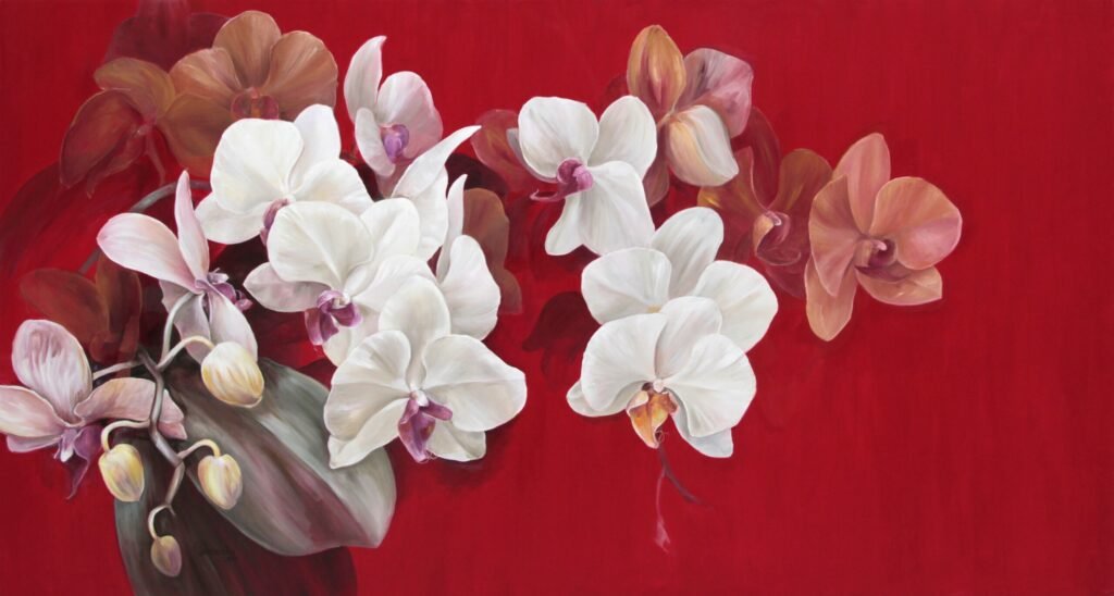 Orquídea y Rojo