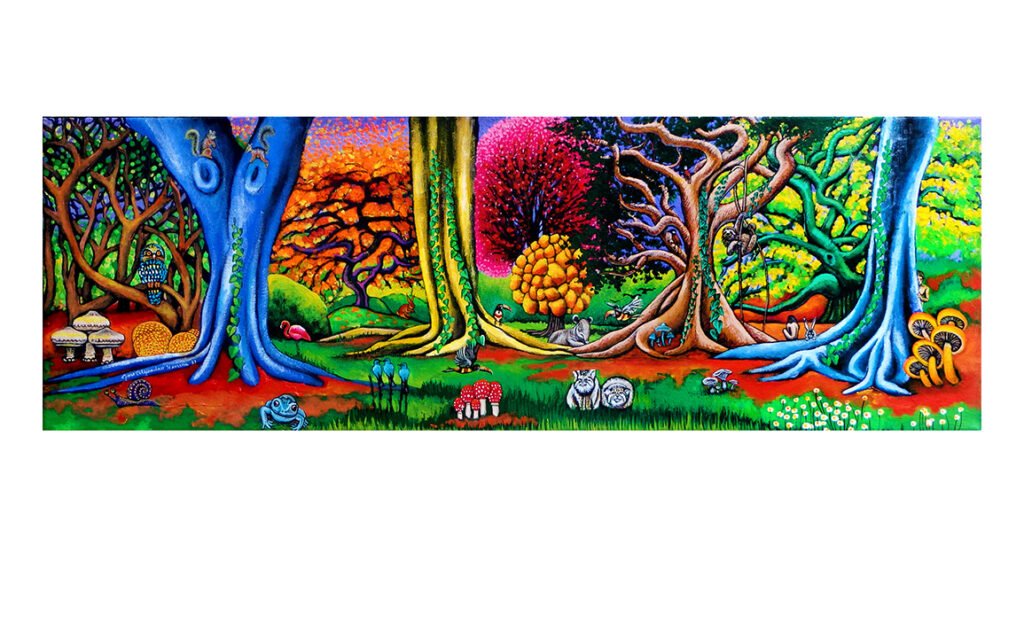 "Bosque en sueño"