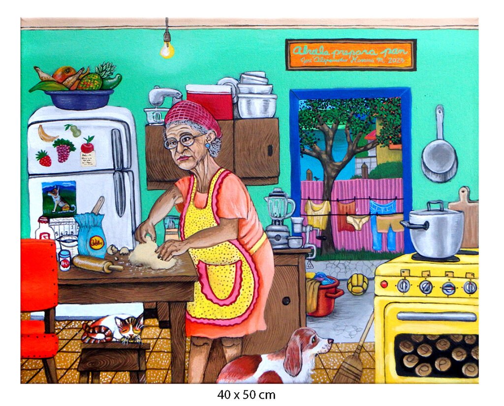 "La Abuela hace pancito "