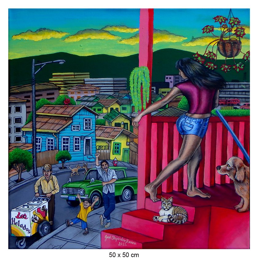 "Los saludos"